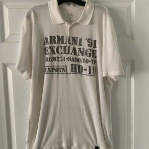 Armani exchange polo shirt